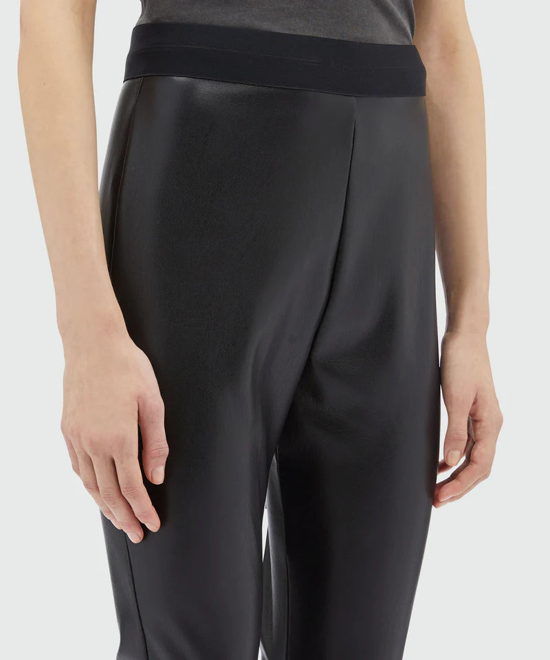 Faux leather leggings