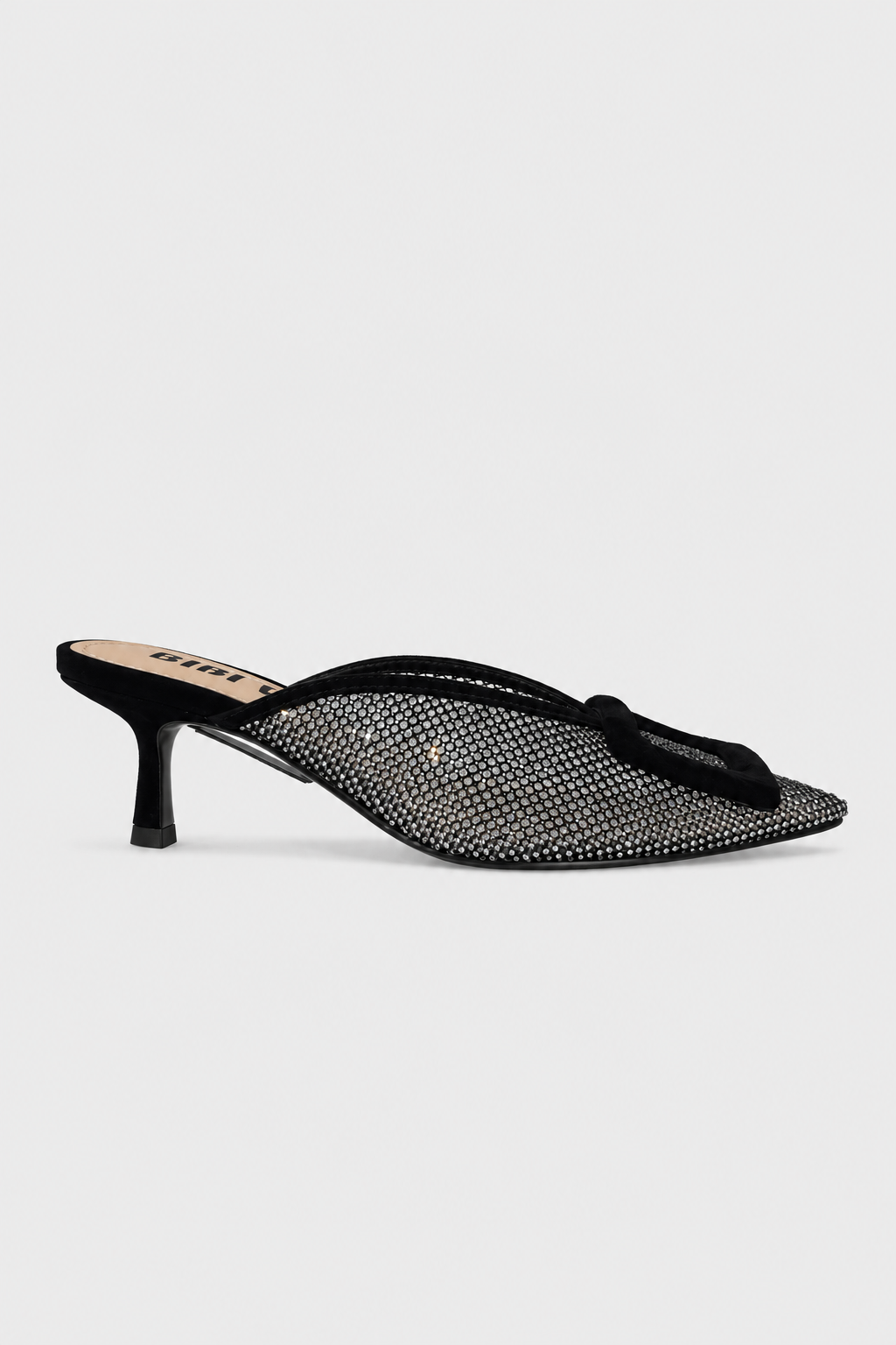 Mules résille à boucle