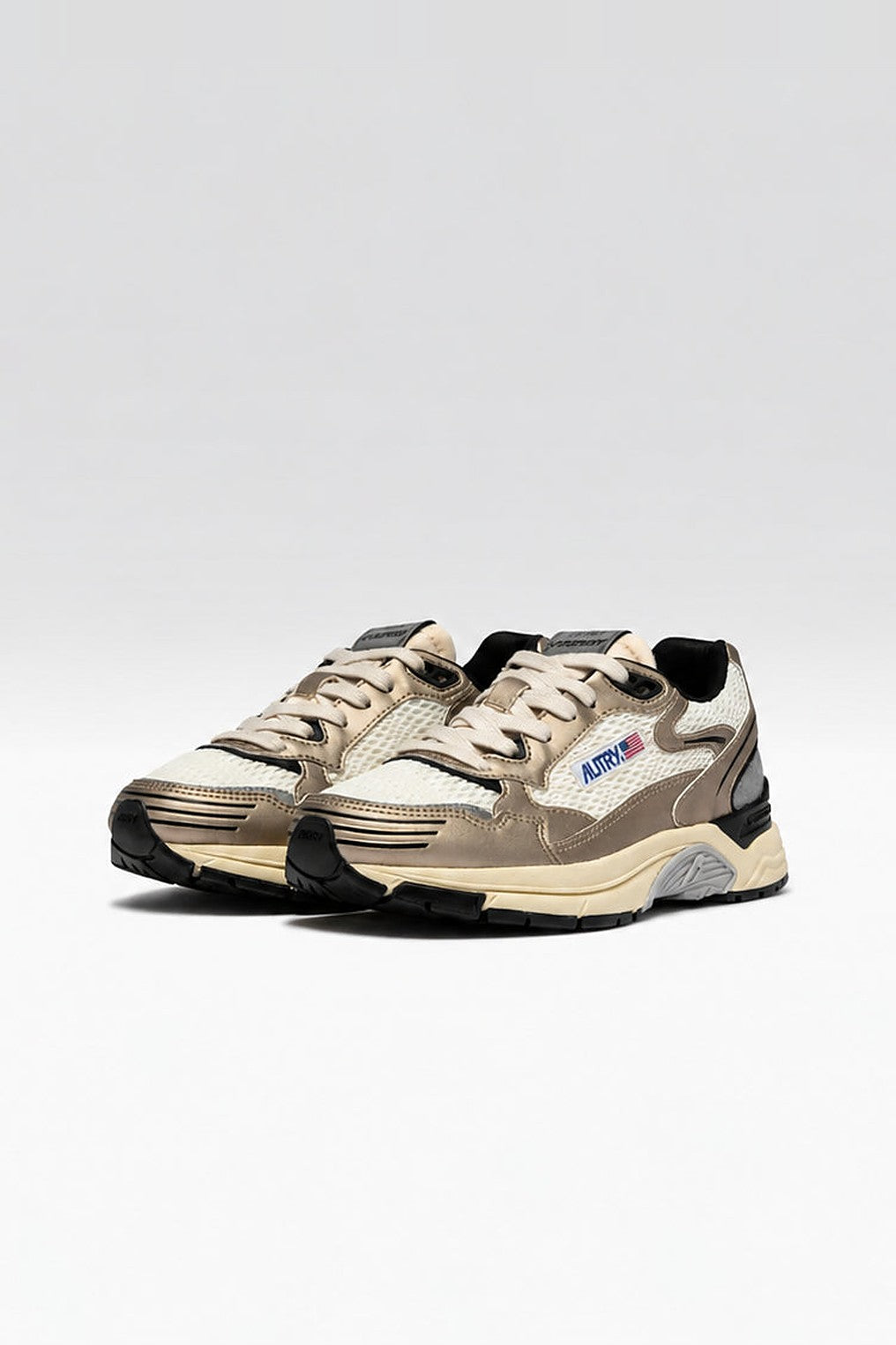 Baskets Hyperway Low Platine blanc