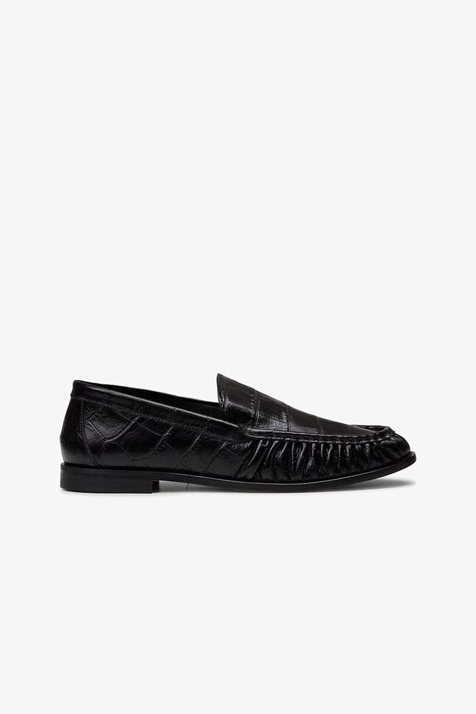 Mocassins Rudi effet croco