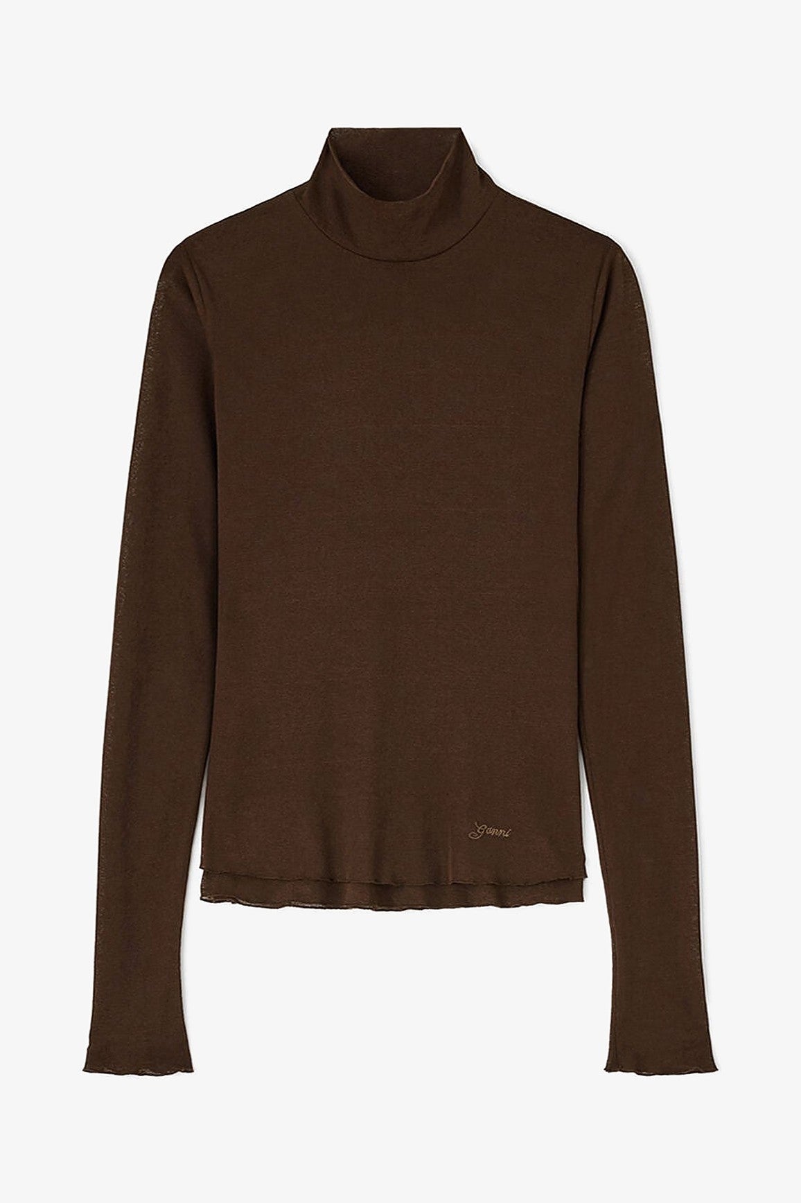 Pull col roulé