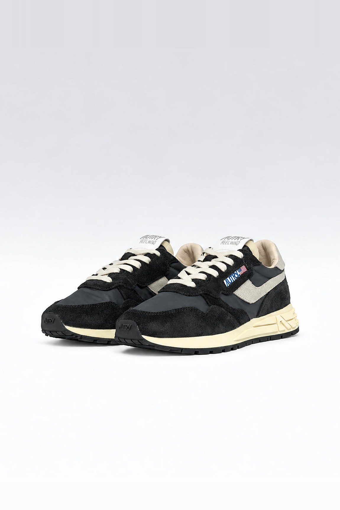 Baskets Reewind Low Wom Noir