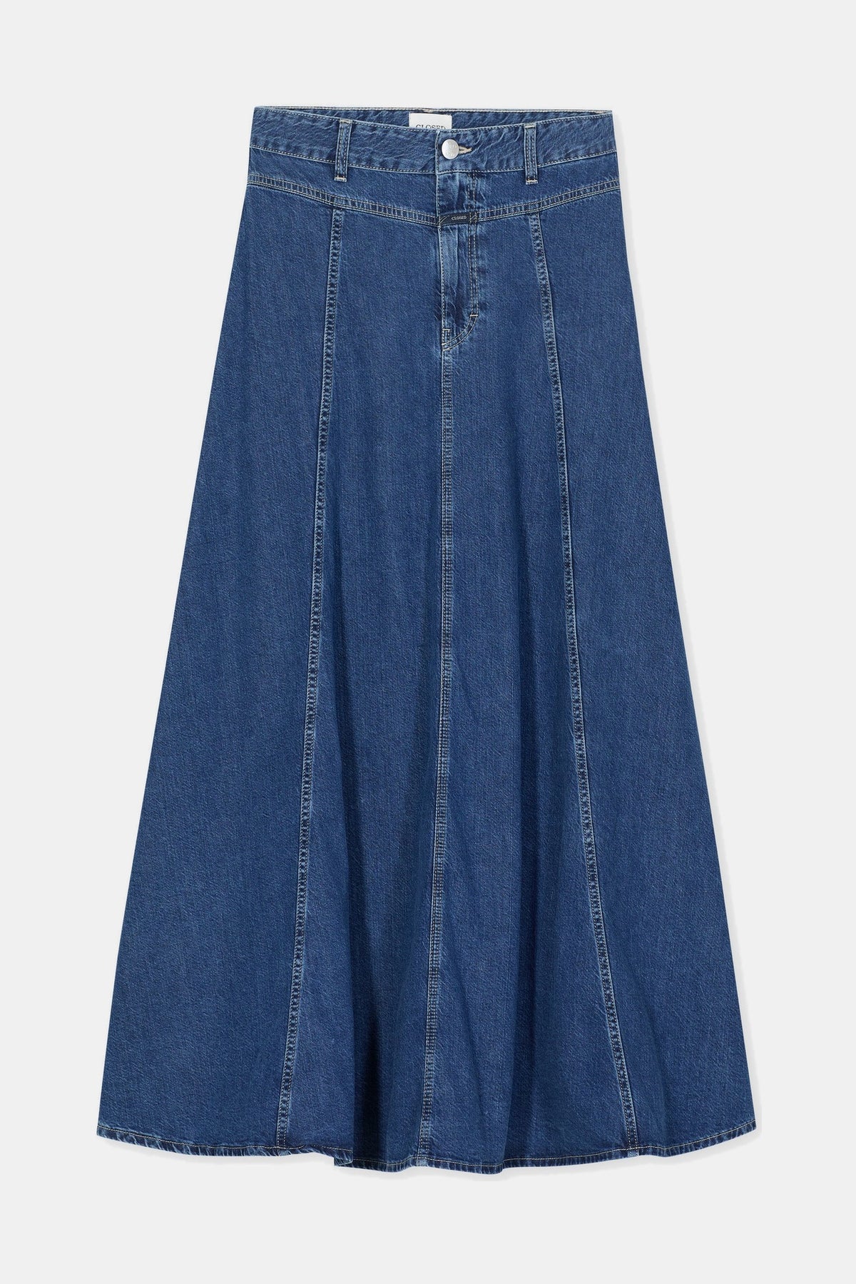 Jupe longue Denim