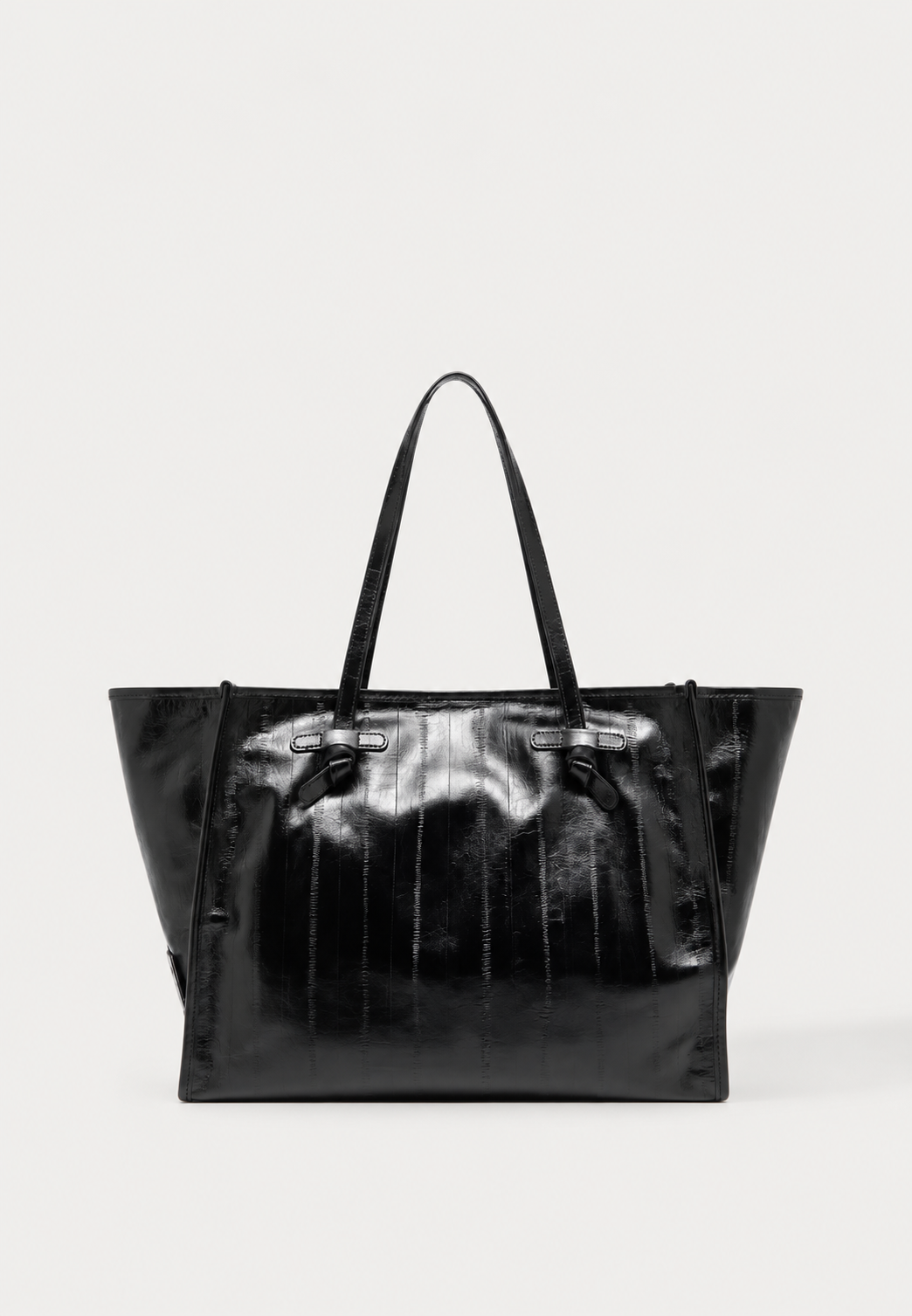 Cabas cuir froissé