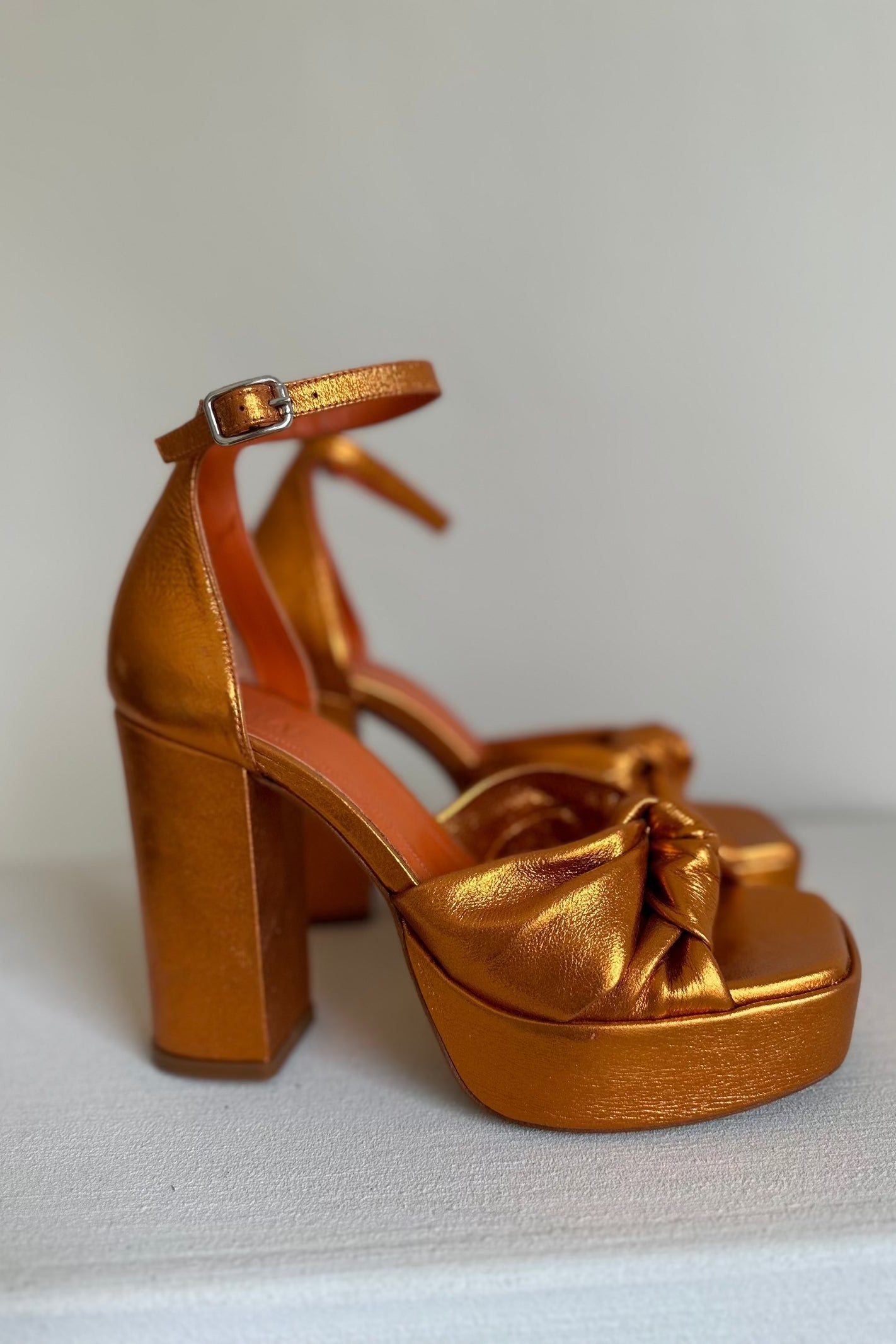 SANDALES À TALONS METAL AMAIA SIBERI