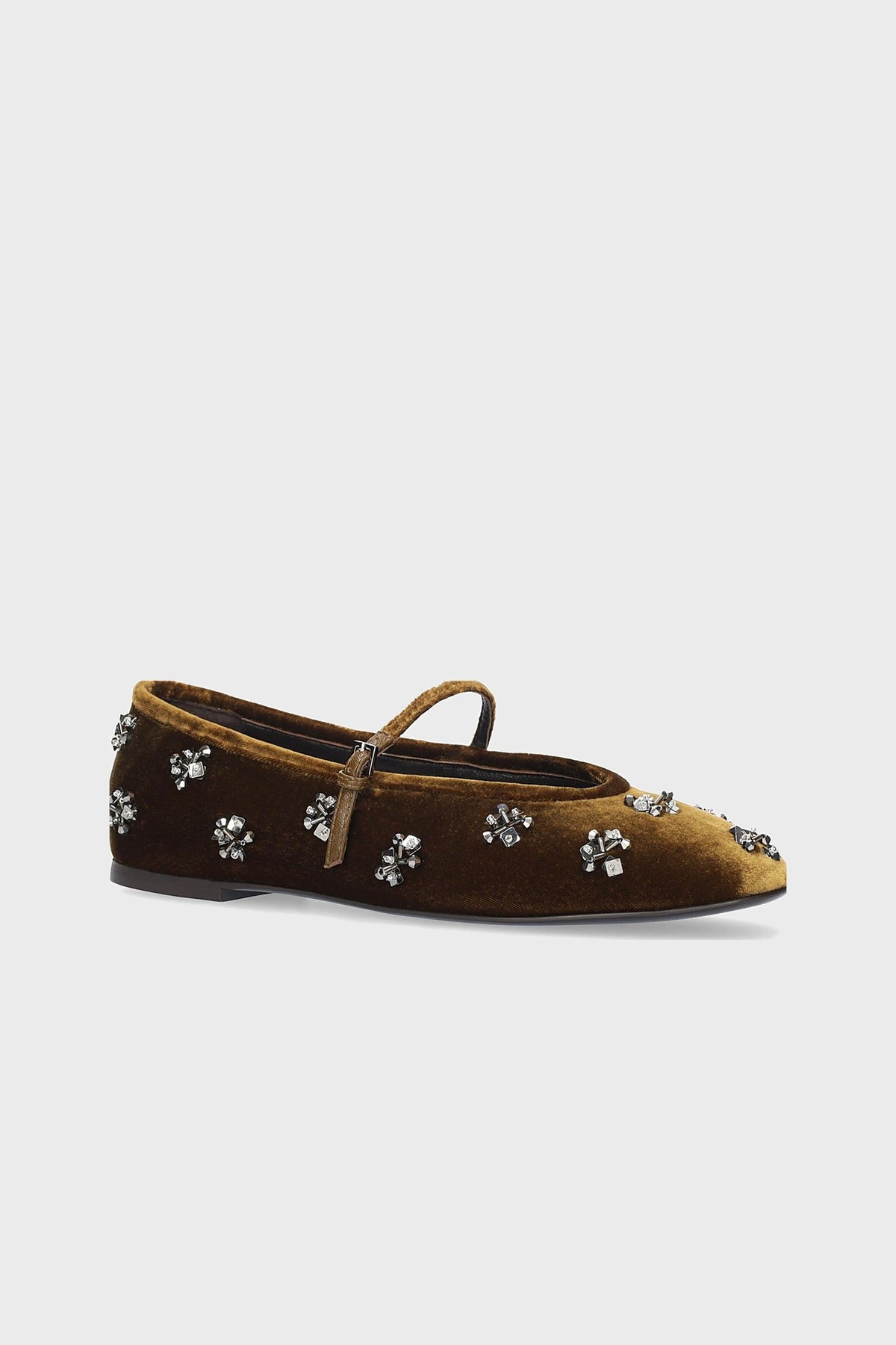 Ballerines Nivea velours bijoux Lola Cruz