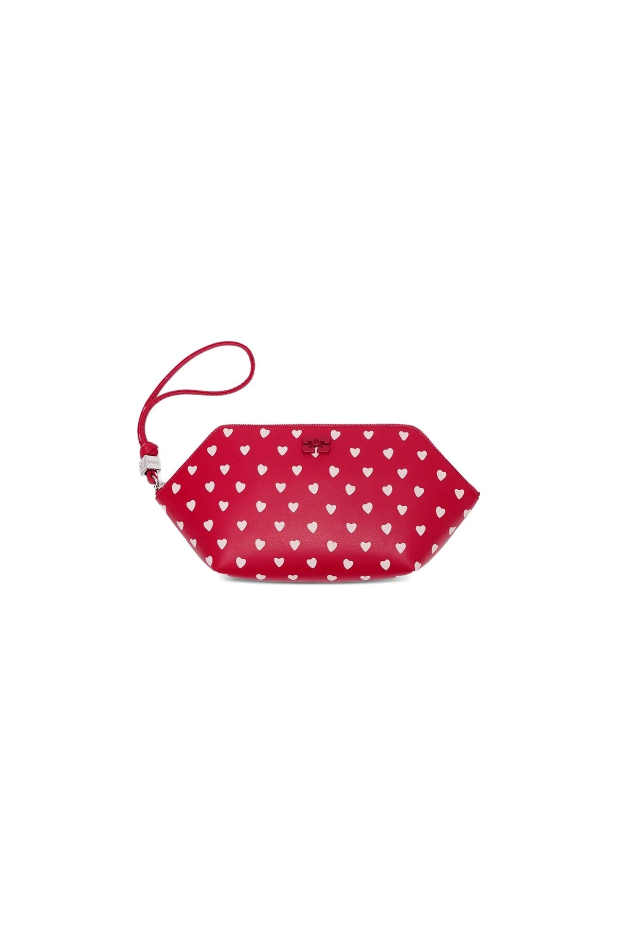 Pochette rouge à coeur