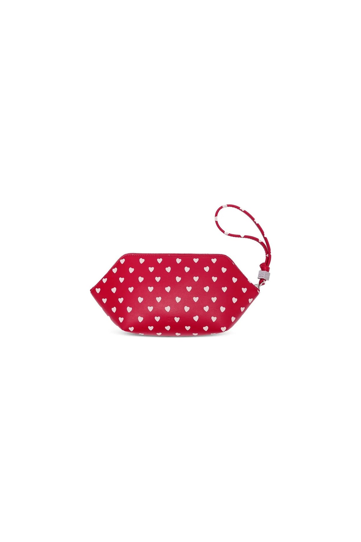 Pochette rouge à coeur