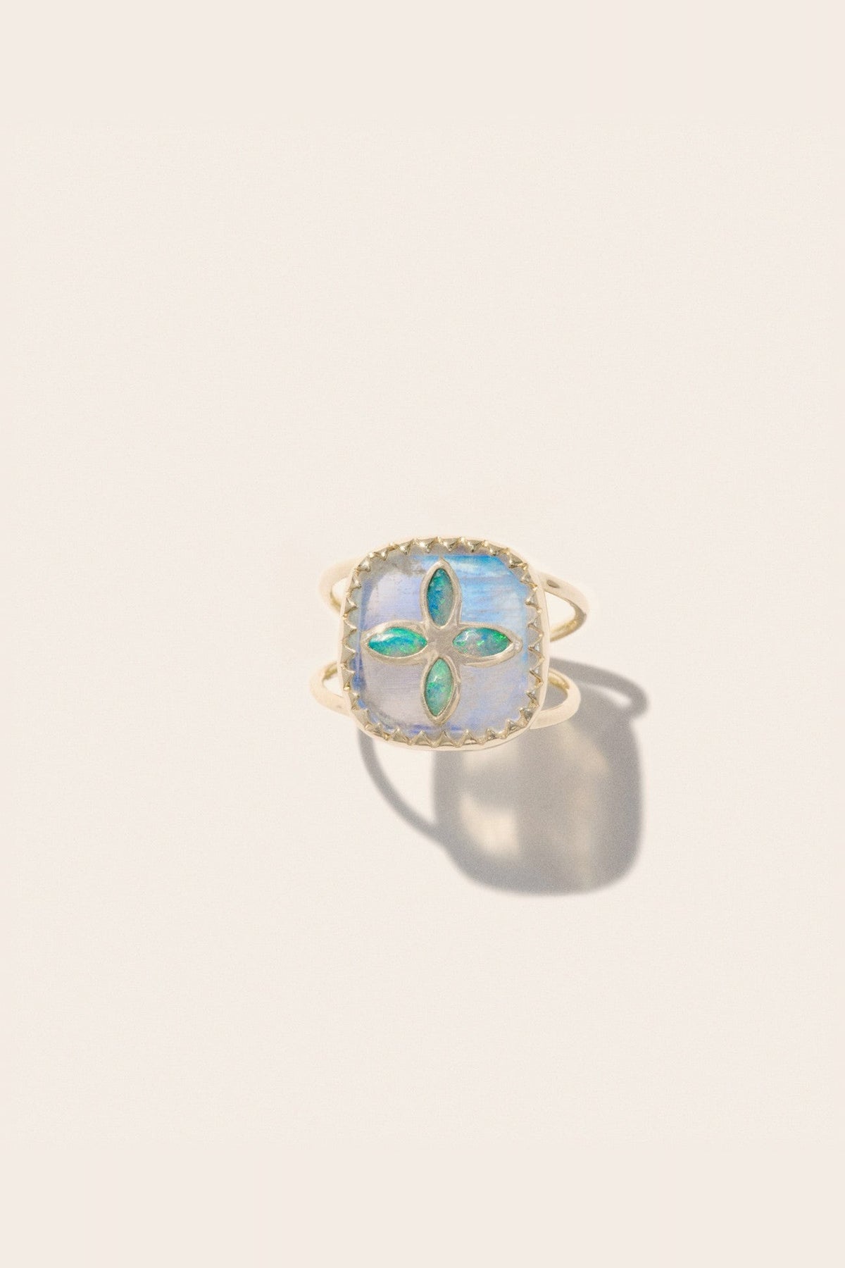 Bague Bowie n°2 Moonstone