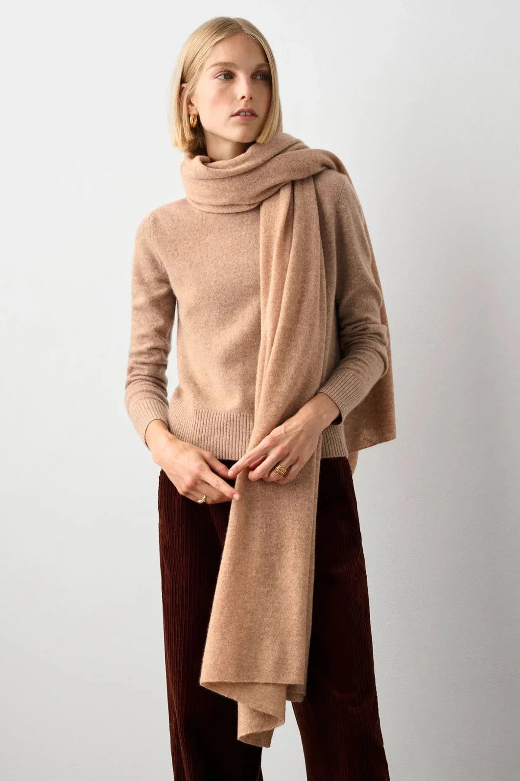 Cashmere Travel Wrap