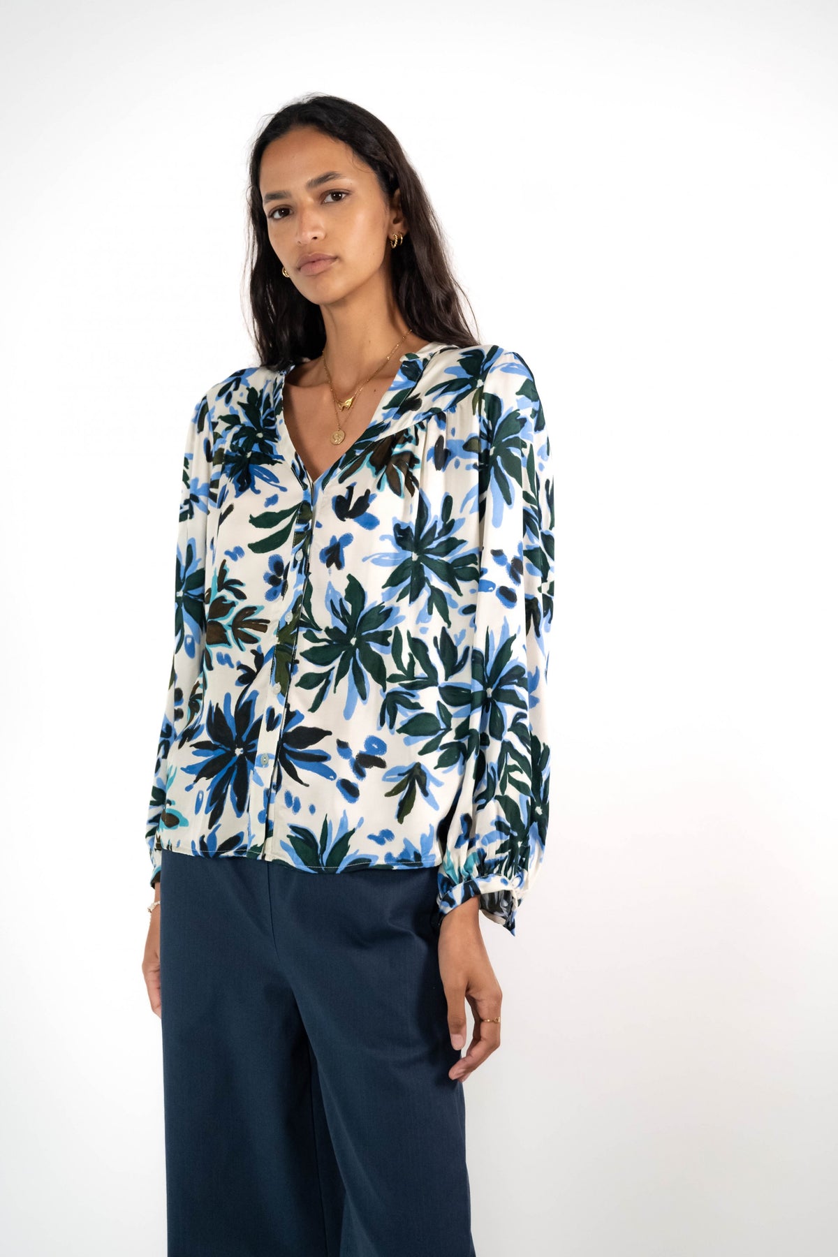 Blouse print SYDNEY