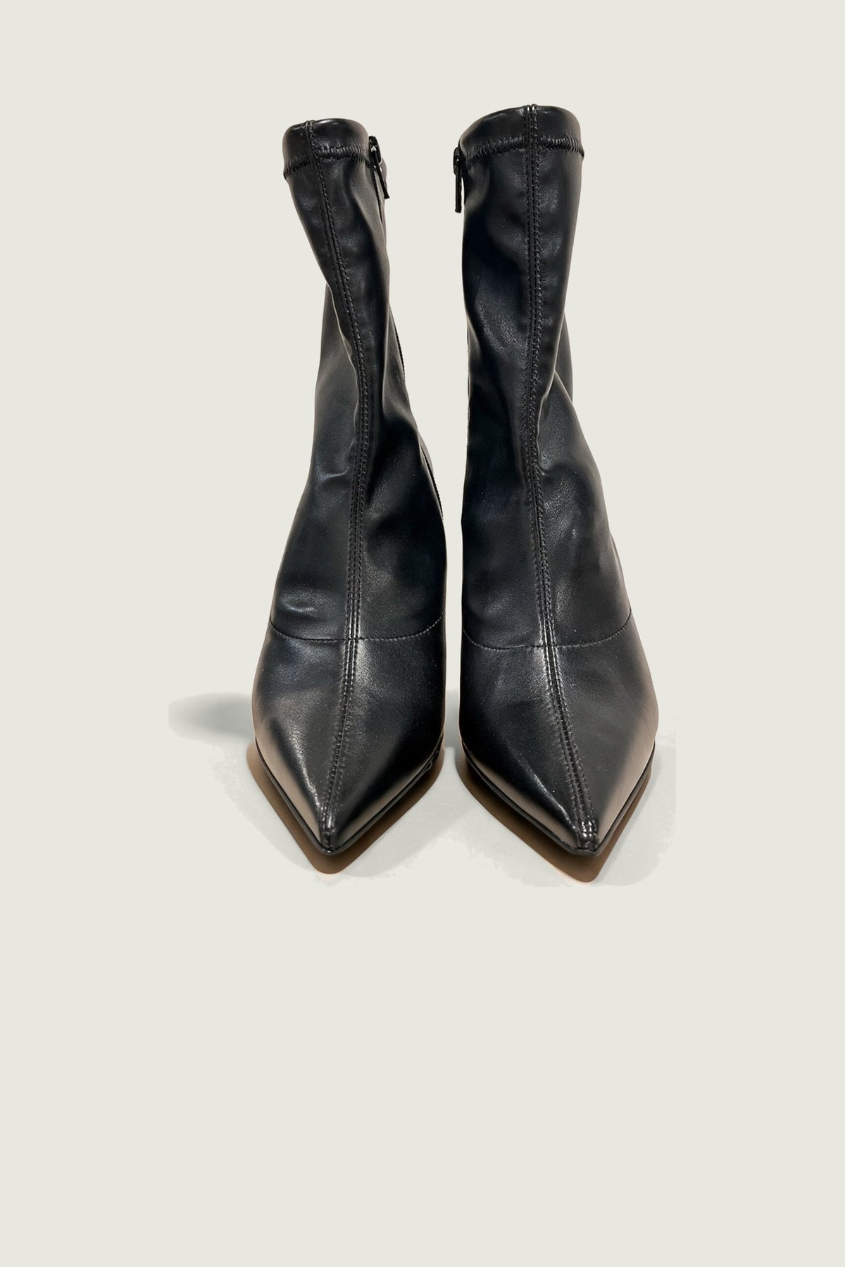 Boots à talons chaussettes FABER Guglielmo Rotta, noir, vue de face