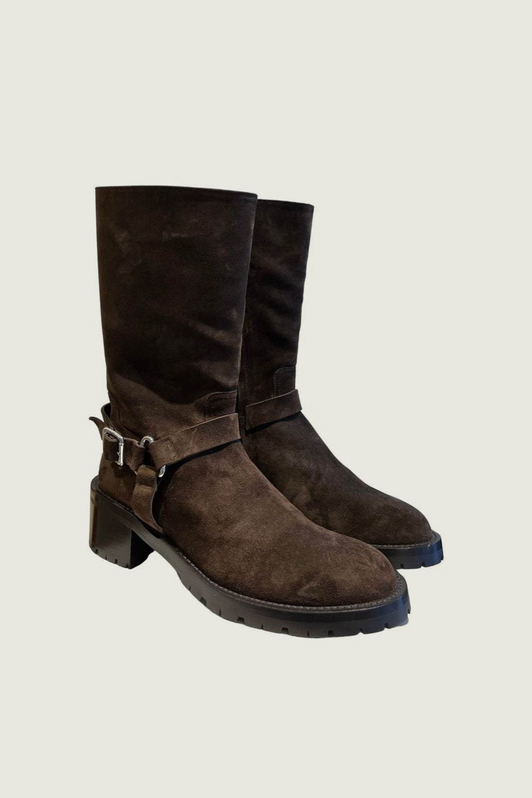 Boots boucle COLBY Guglielmo Rotta, brun, paire