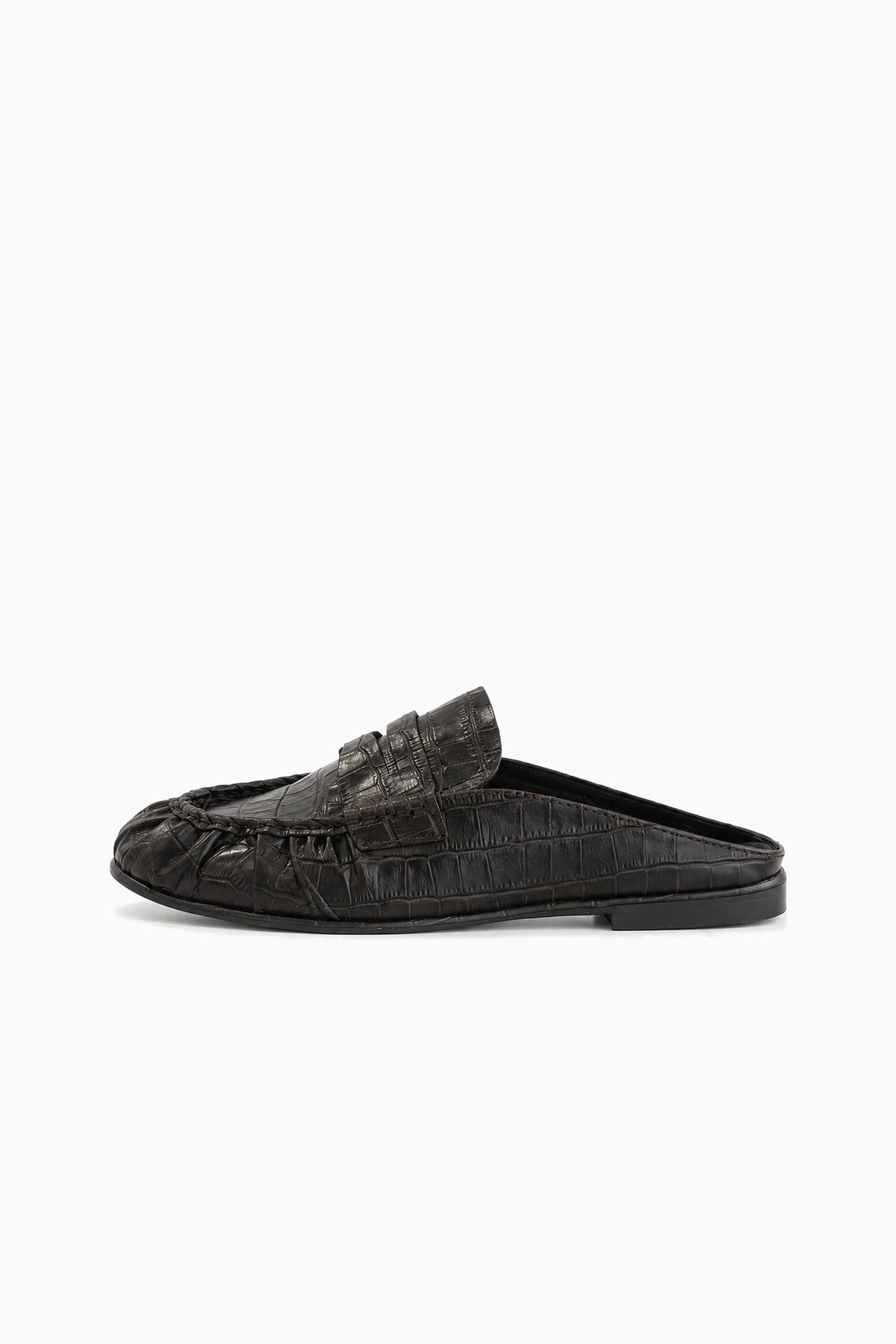 Mules Rivera effet croco