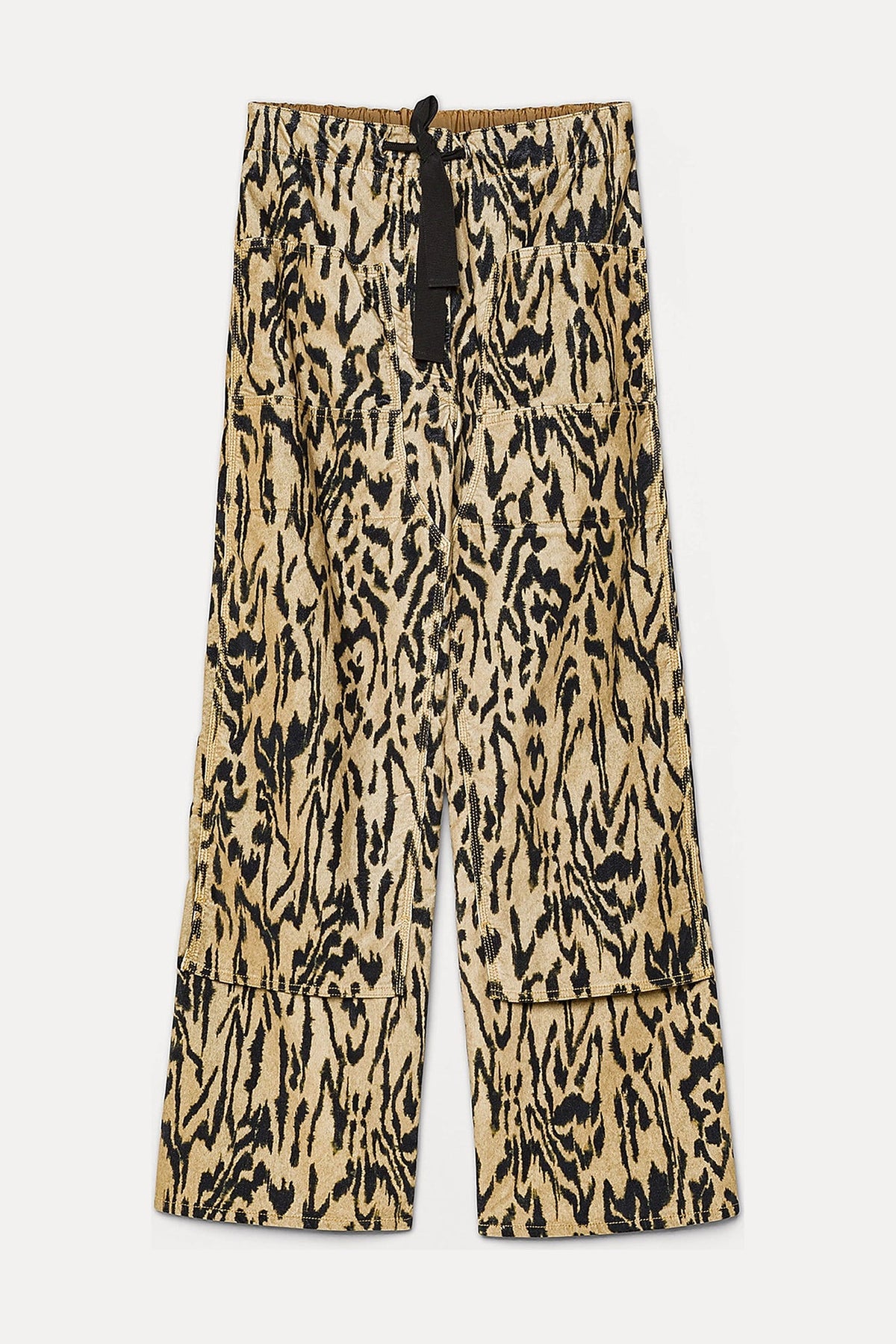 Pantalon print velvet
