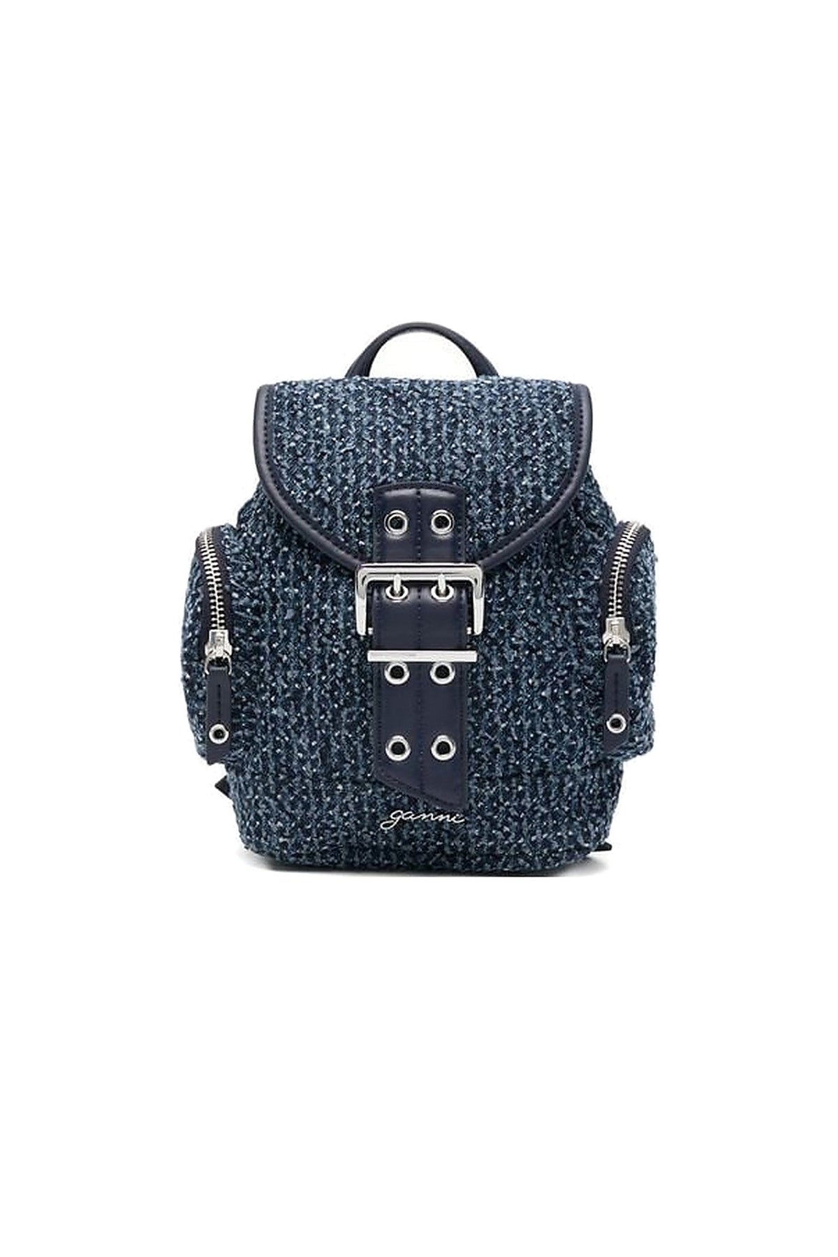 Sac Bucky Nano tweed denim