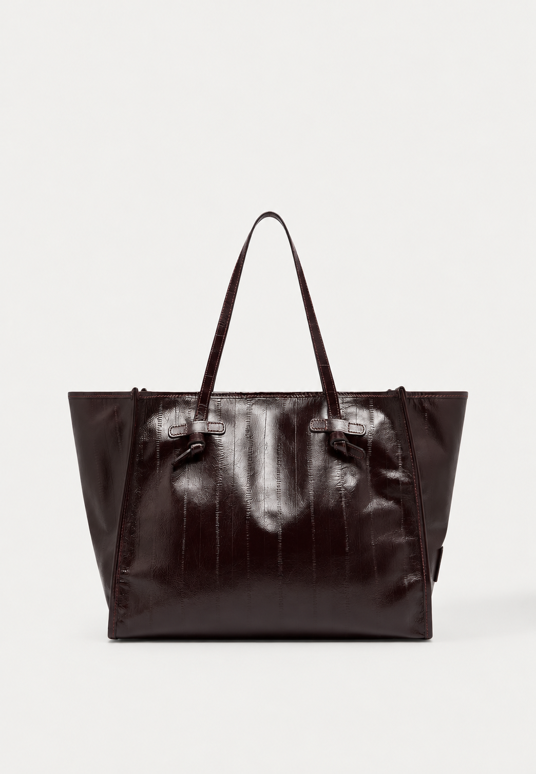 Cabas cuir froissé