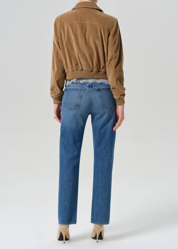 Jeans 90s french high rise straight