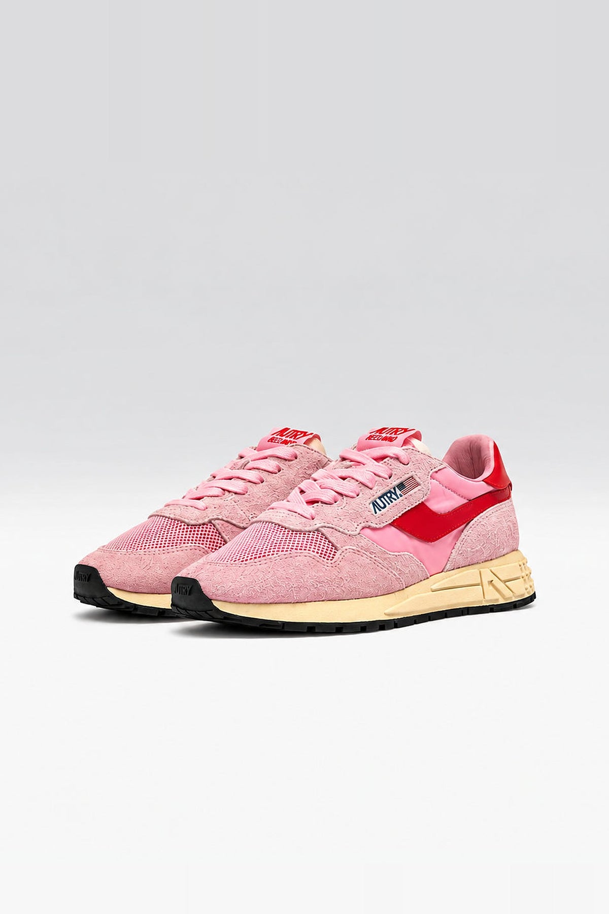 Baskets Reewind Low Rose rouge