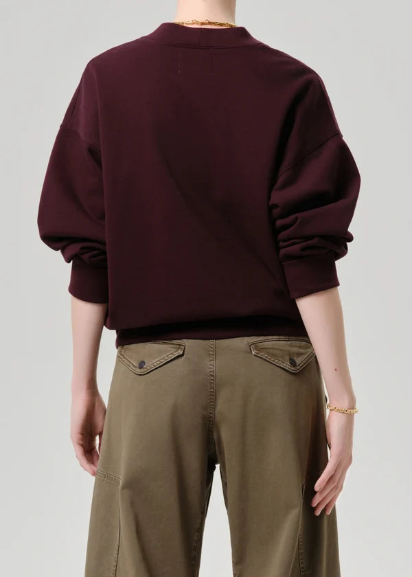 Fleece cardigan