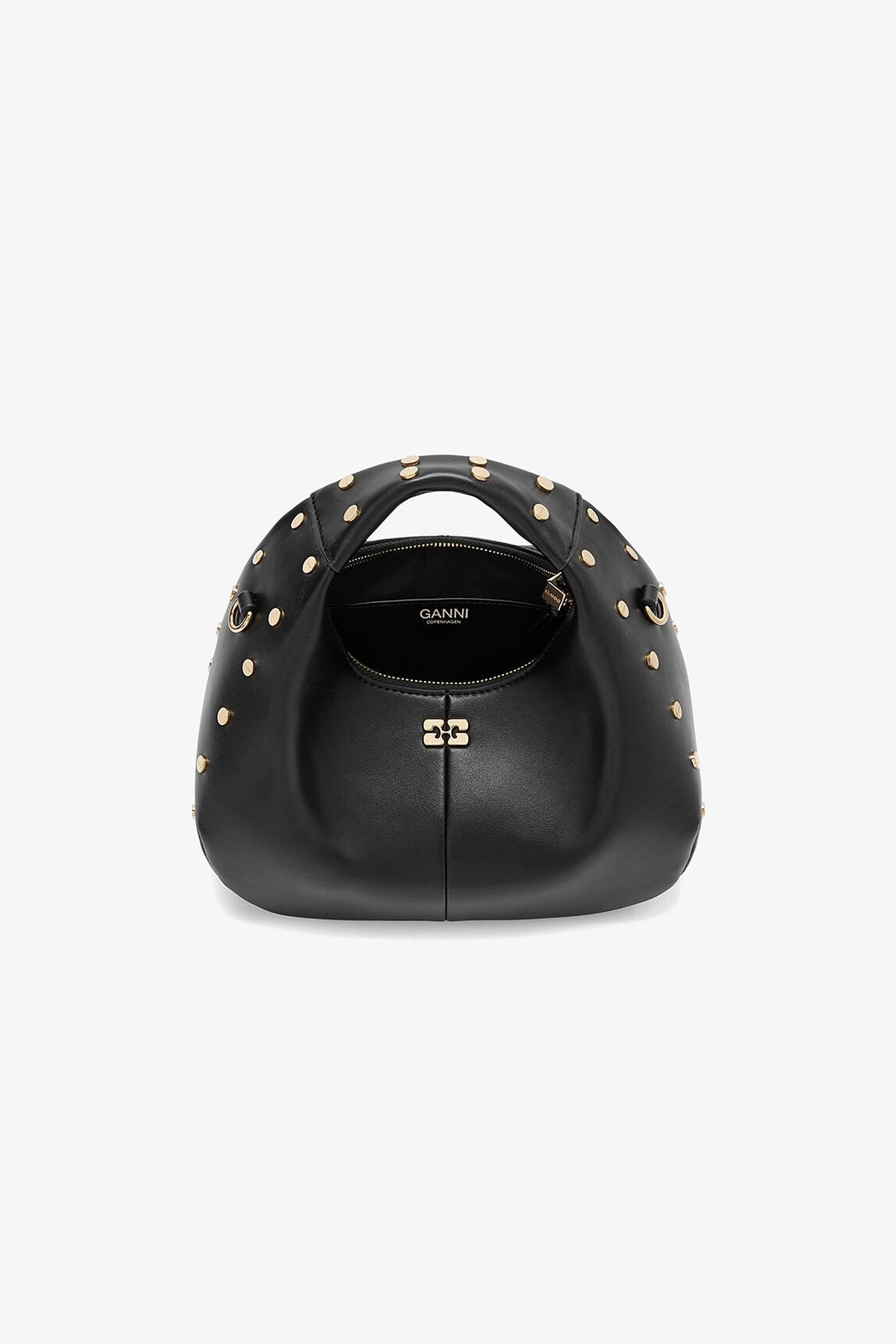 Sac Hobo Mini Cloué noir