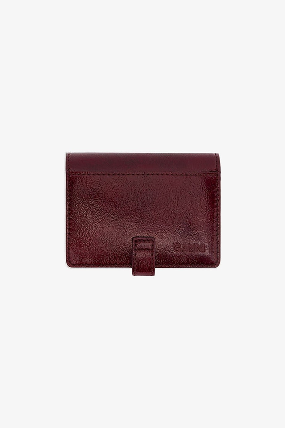 Porte cartes fin rouge Sue