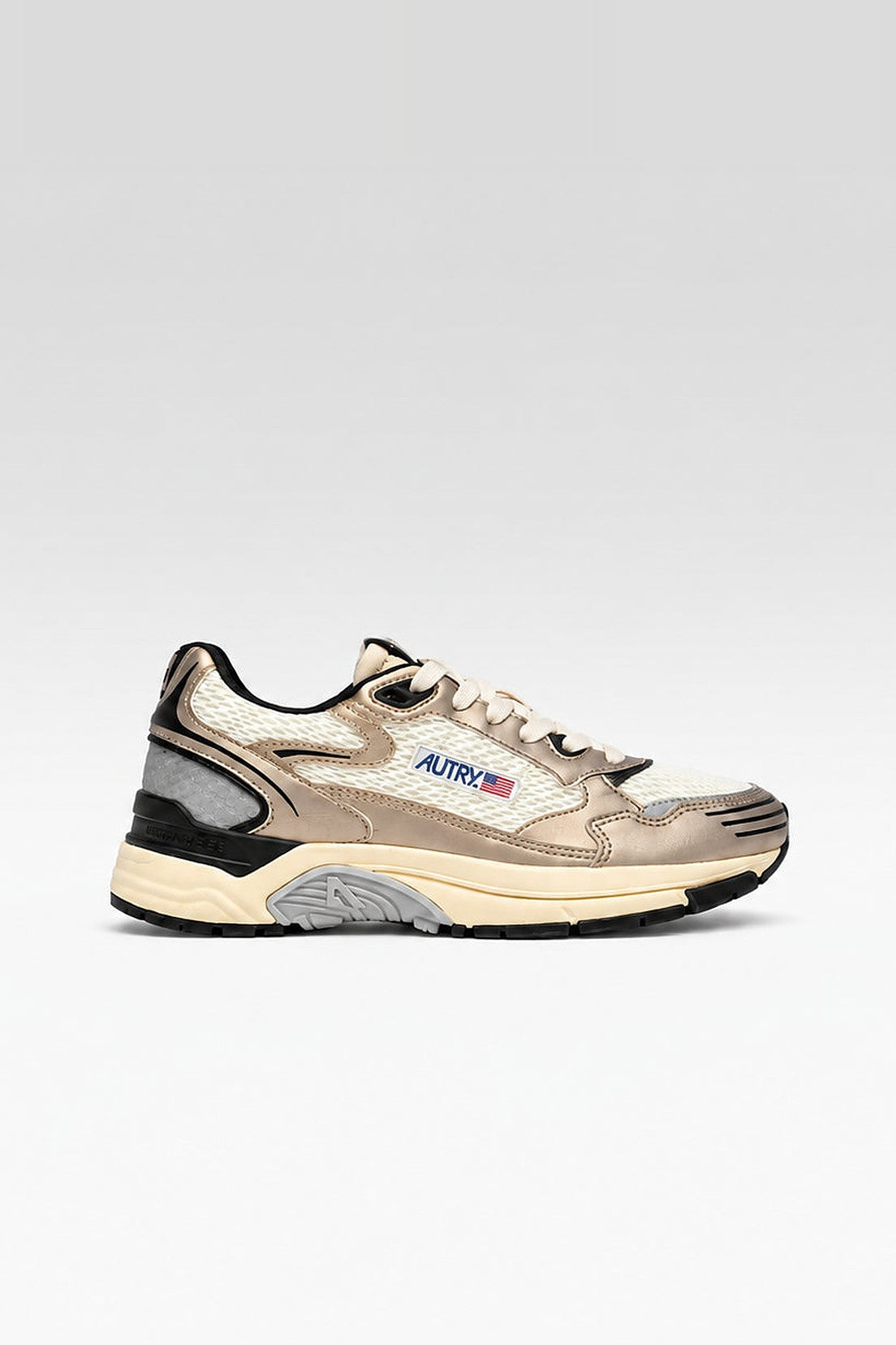 Baskets Hyperway Low Platine blanc