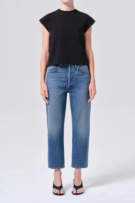 Jeans 90'S crop loose straight