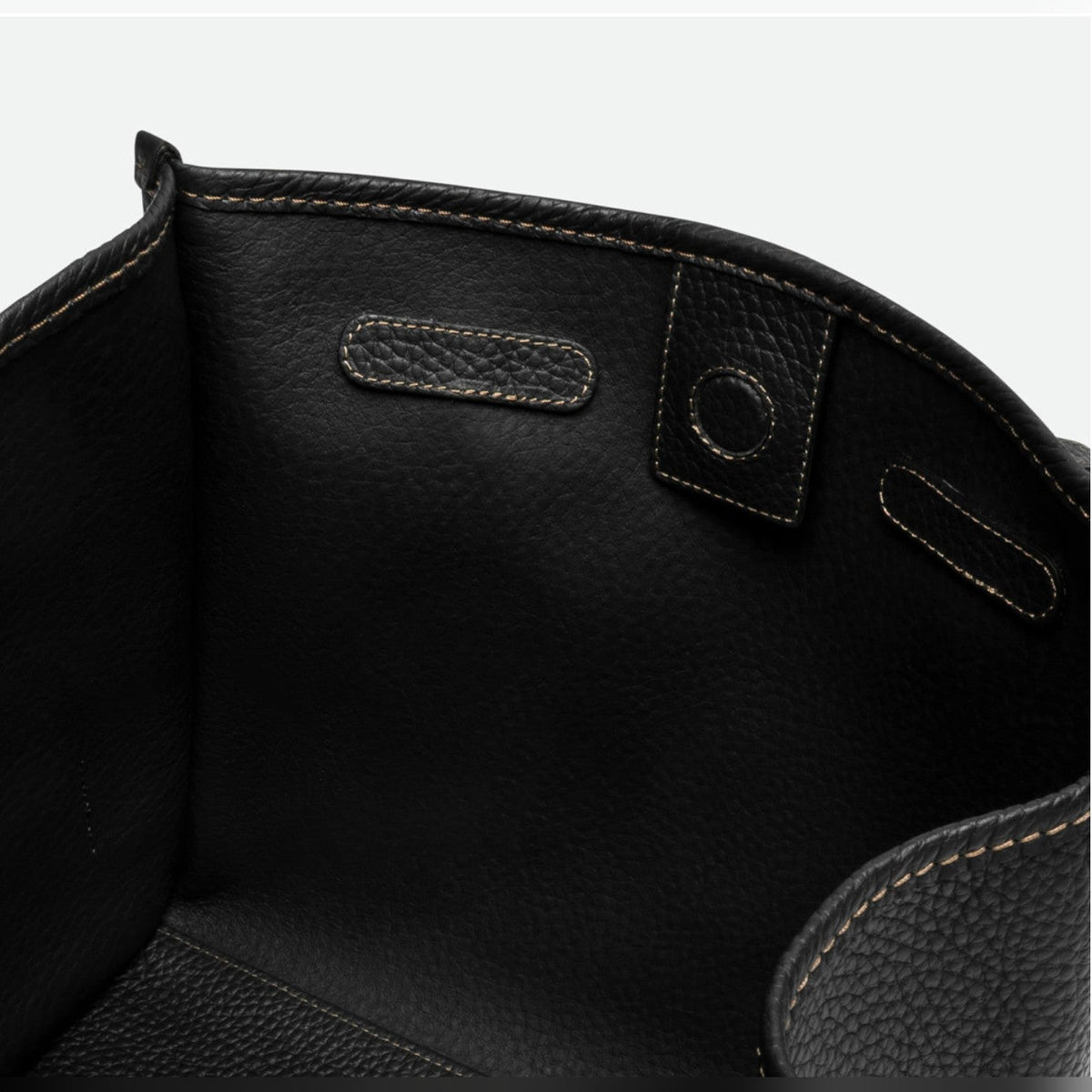 Leather tote
