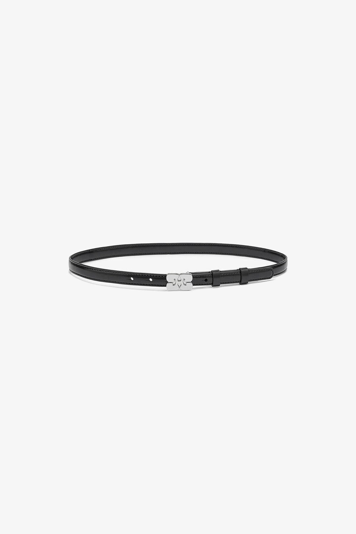 Ceinture Kat noire silver