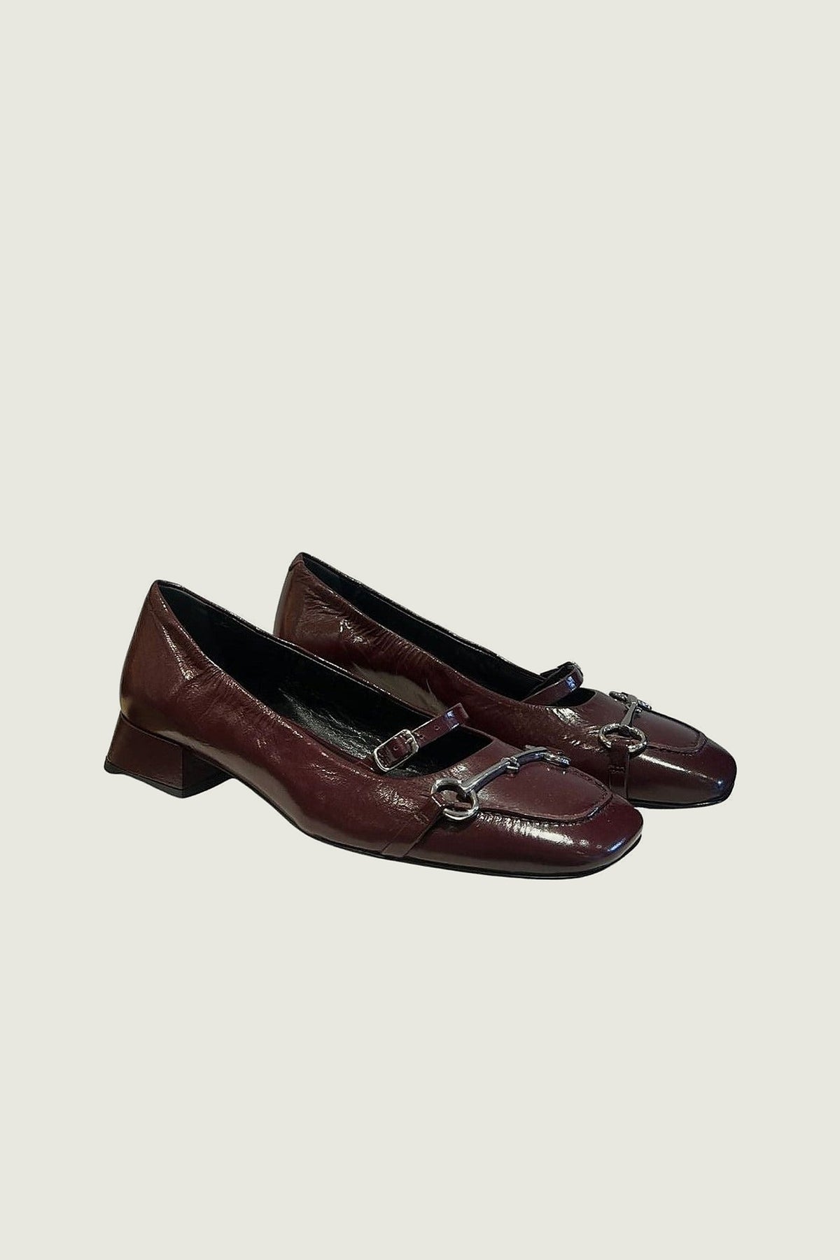 Ballerines talons MYRA Guglielmo Rotta, burgundy, paire