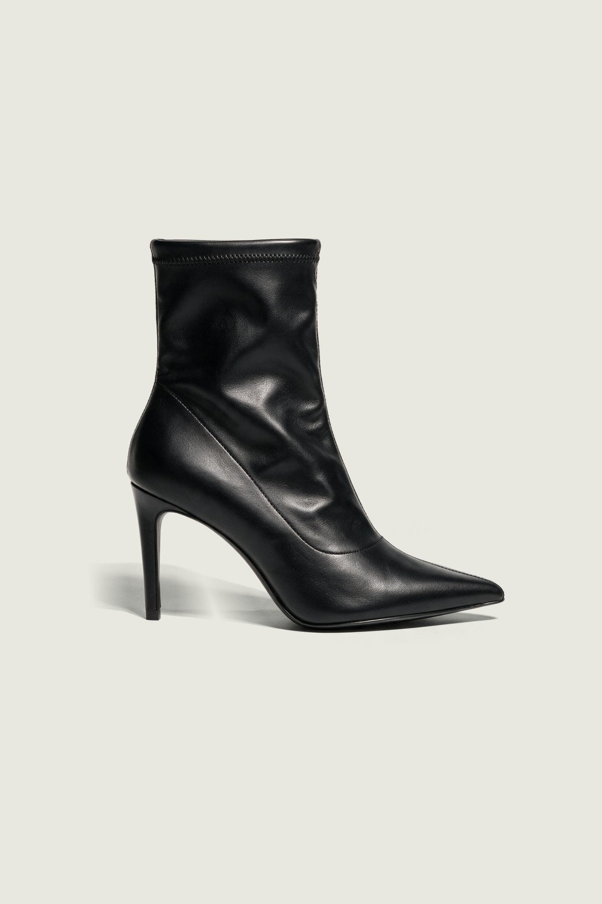 Boots à talons chaussettes FABER Guglielmo Rotta, noir, vue de profil