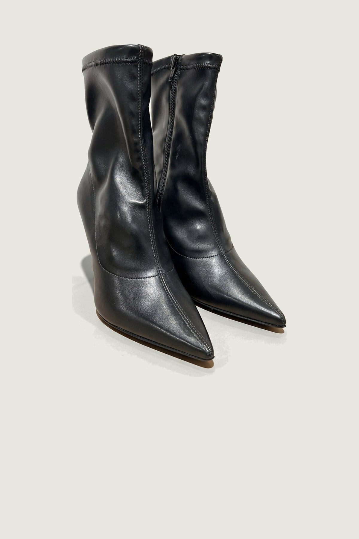 Boots à talons chaussettes FABER Guglielmo Rotta, noir, vue de trois quarts
