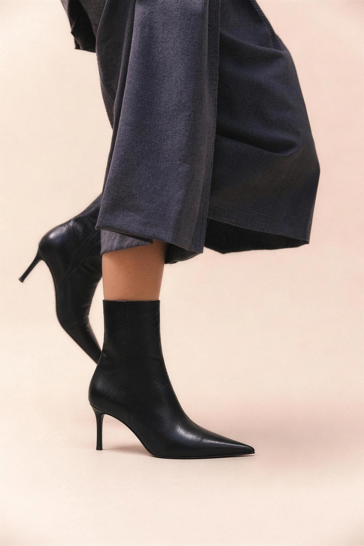 Boots petit talon AFREN Guglielmo Rotta, noir, portées