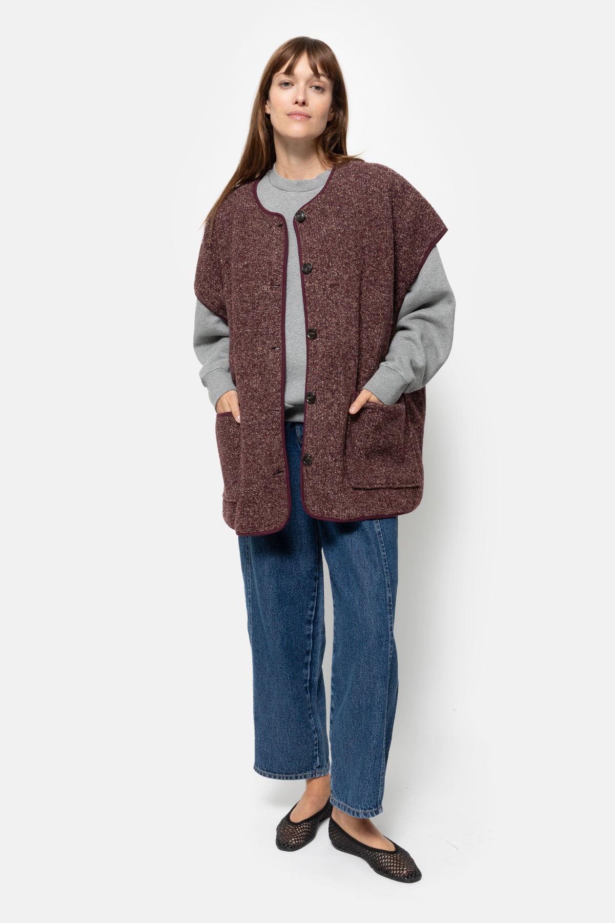 Veste sans manche Ines