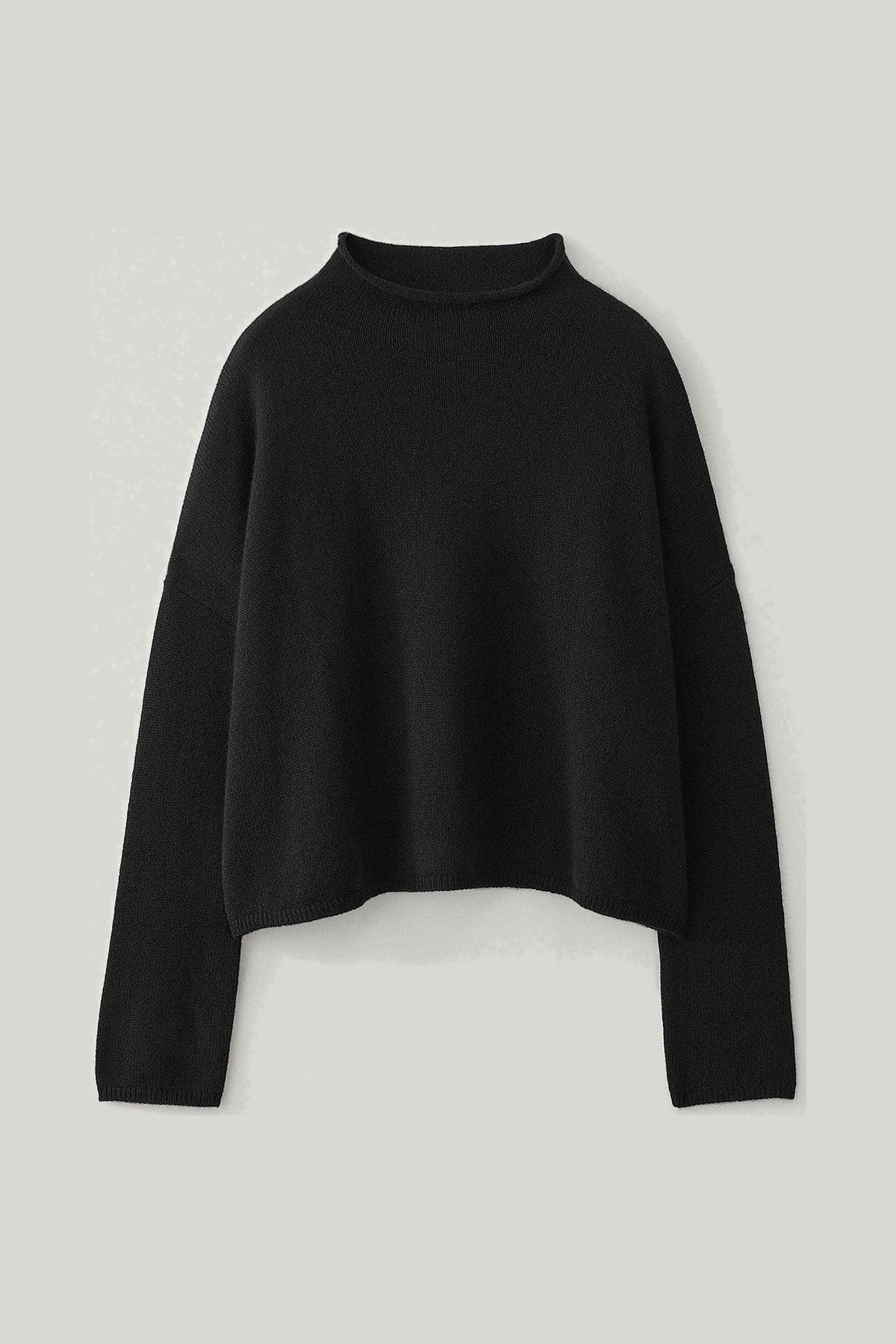 Pull col haut Sandy Lisa Yang – noir – vue 5