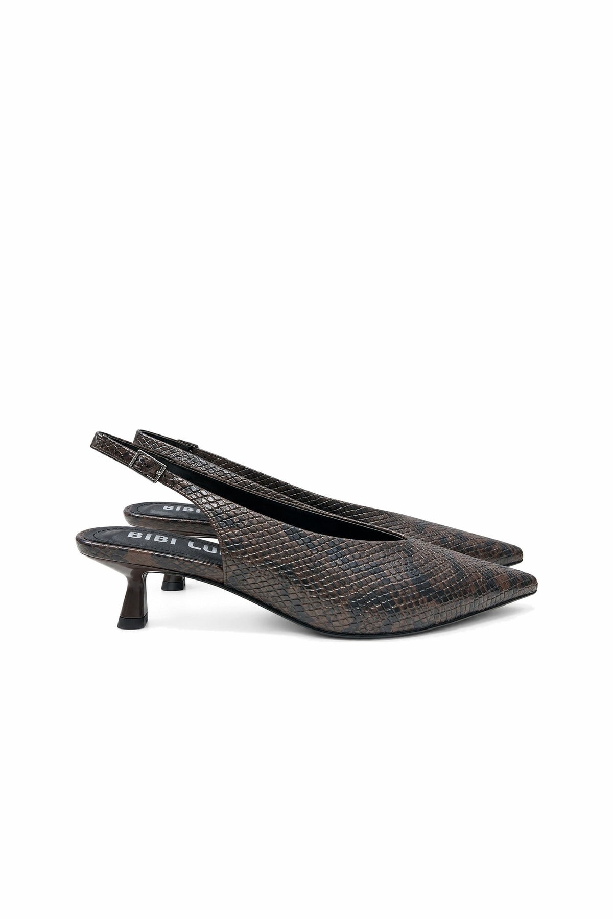 Slingbacks effet python Bibi Lou – profil