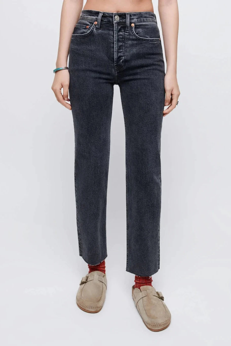 70's STOVE PIPE JEANS